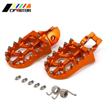 

CNC Motorbike Foot Pegs Motorcycle Footpeg For KXF CRF CR TC TE TX FX YZ YZF WR WRF 85 125 150 250 426 450 F R X FX L M 2020