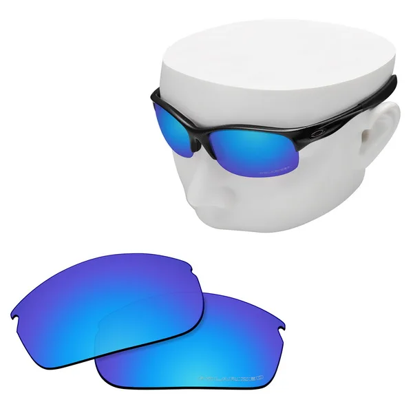 Blue OOWLIT Анти-Царапины Сменные линзы для-солнцезащитные очки Oakley совершения кв травления поляризованных солнцезащитных очков - Цвет линз: Blue