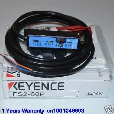 

DHL/EUB 5pcs Original for KEYENCE NEW FS2-60P SHA22 (FS260P) Fiber Amplifier Sensor 15-18