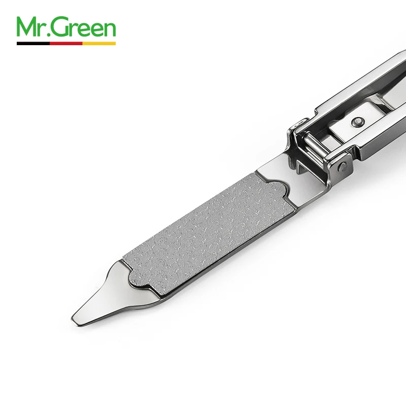 MR.GREEN New Ultra-thin Foldable Hand Toe Nail Clipper Cutter Trimmer Stainless Keychain High Quality