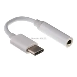 USB3.1 Тип-C USB-C до 3.5 мм наушники гарнитуры аудио Динамик Микрофон Кабель-адаптер для letv2 Pro note7