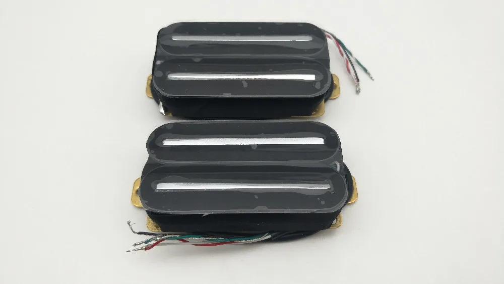 1 Набор электрогитарных пикапов Humbucker двухтрековые пикапы 4c шеи и моста|Гитара| |