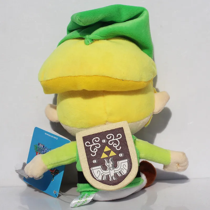 Link Boy Plush Toys Link With Sword Shield Soft Stuffed Doll for Children 20cm