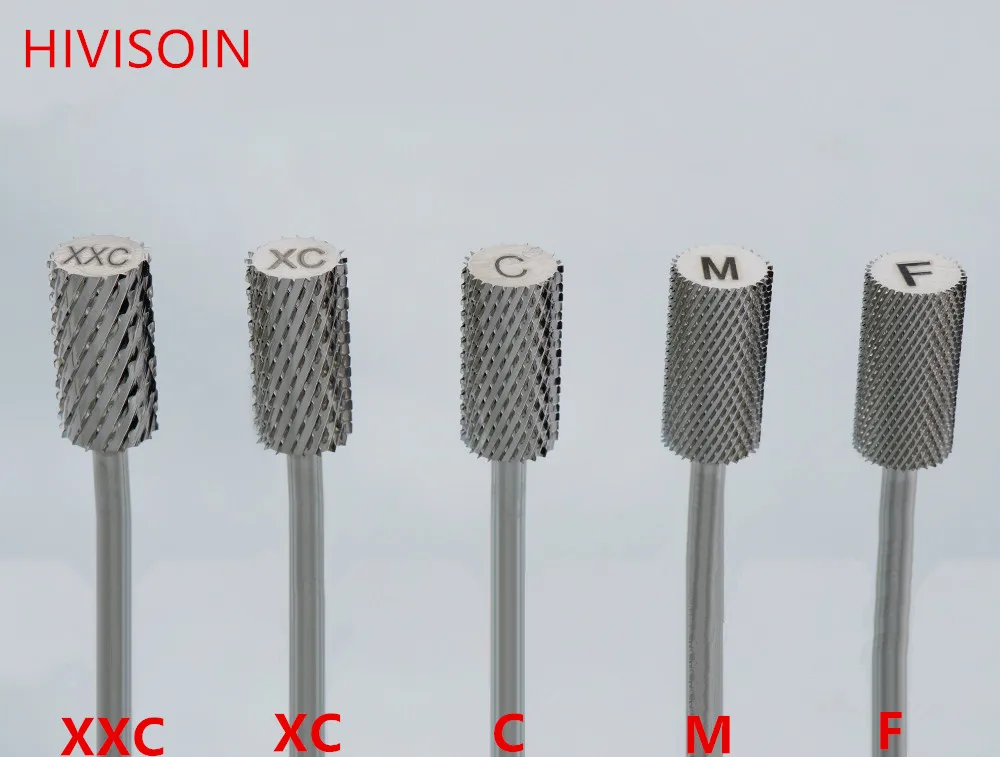 

Large Barrel Bit - Silver - HIVISOIN - Carbide Nail Drill Bit