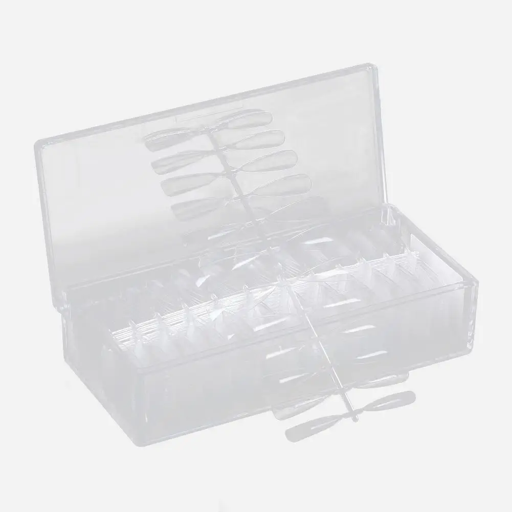 

504Pcs Pro Traceless Salon Art Fake Tips Extra Long Claw Sharp Stiletto Nails hot sale