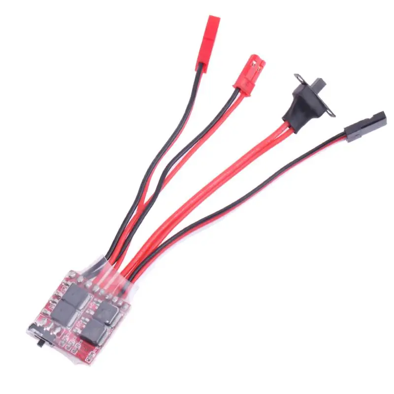  Synthetic 30A Mini Brushed ESC Brush Electronic Speed Controller for Remote Control RC Car Parts Accessories