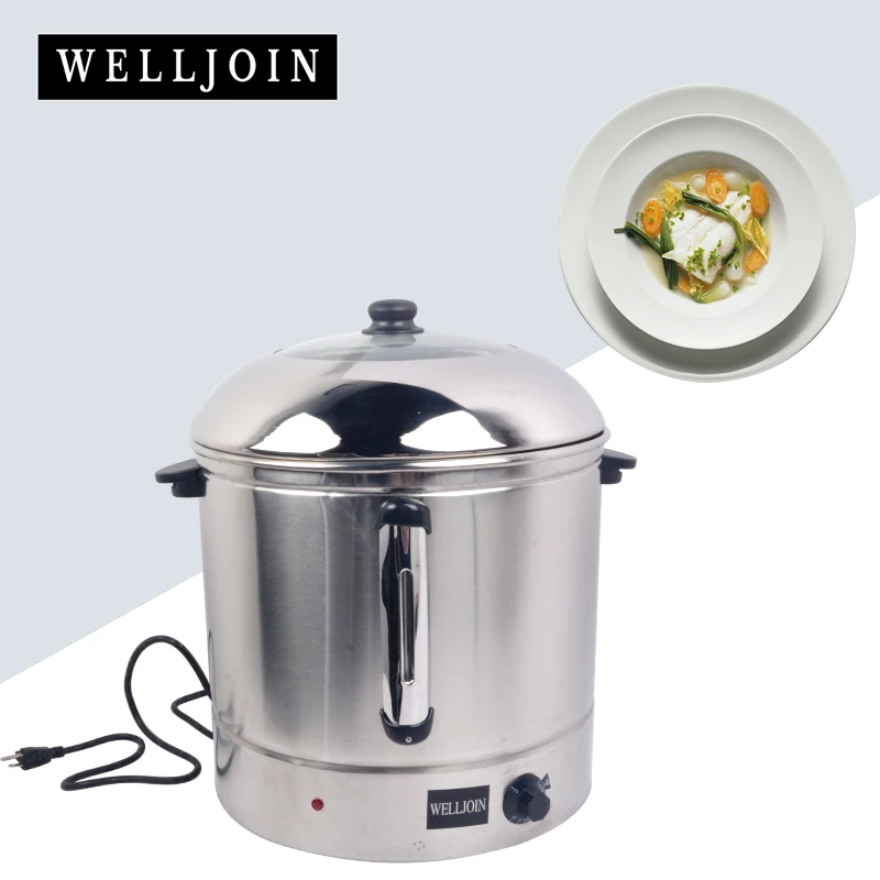 

CE approved 48L commercial temperature conroller food steamer snack steamer