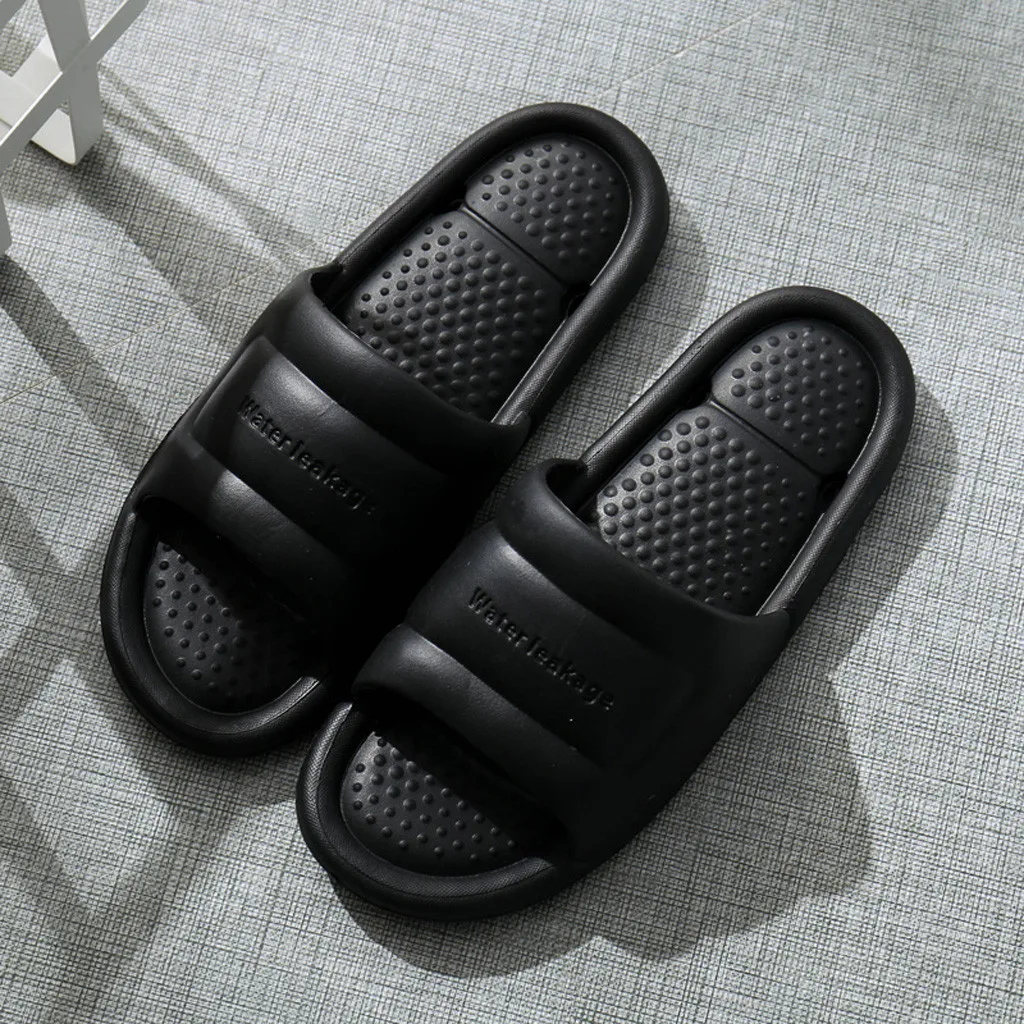 

JAYCOSIN Men Slipper Fashion Men&Women Home Indoors Floor Family Shoes Shower Sandals Skidproof Slippers Big Size Comfort MAY15