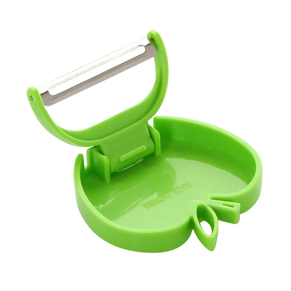 

Foldable Apple Shape Peeler Potato Grater Knife Vegetables Peeler Double Planing Grater Kitchen Tools #10