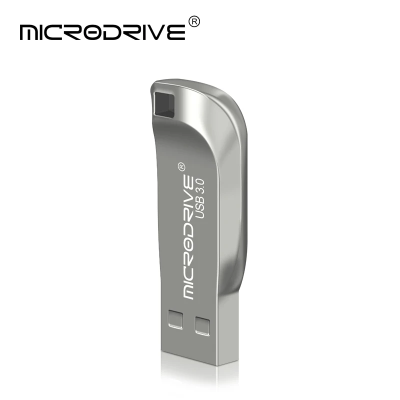 Флеш-накопитель usb 3,0, 32 ГБ, 64 ГБ, 128 ГБ, флеш-накопитель, водонепроницаемый, USB флеш-накопитель, 16 ГБ, usb флешка, флэш-диск, индивидуальный логотип - Цвет: Silver