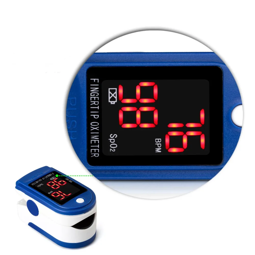 

New OLED Digital Pulsioximetro Measured Hemoglobin Saturation Pulse Rate de dedo Oximetro Pulse Oximeter Finger Health Care