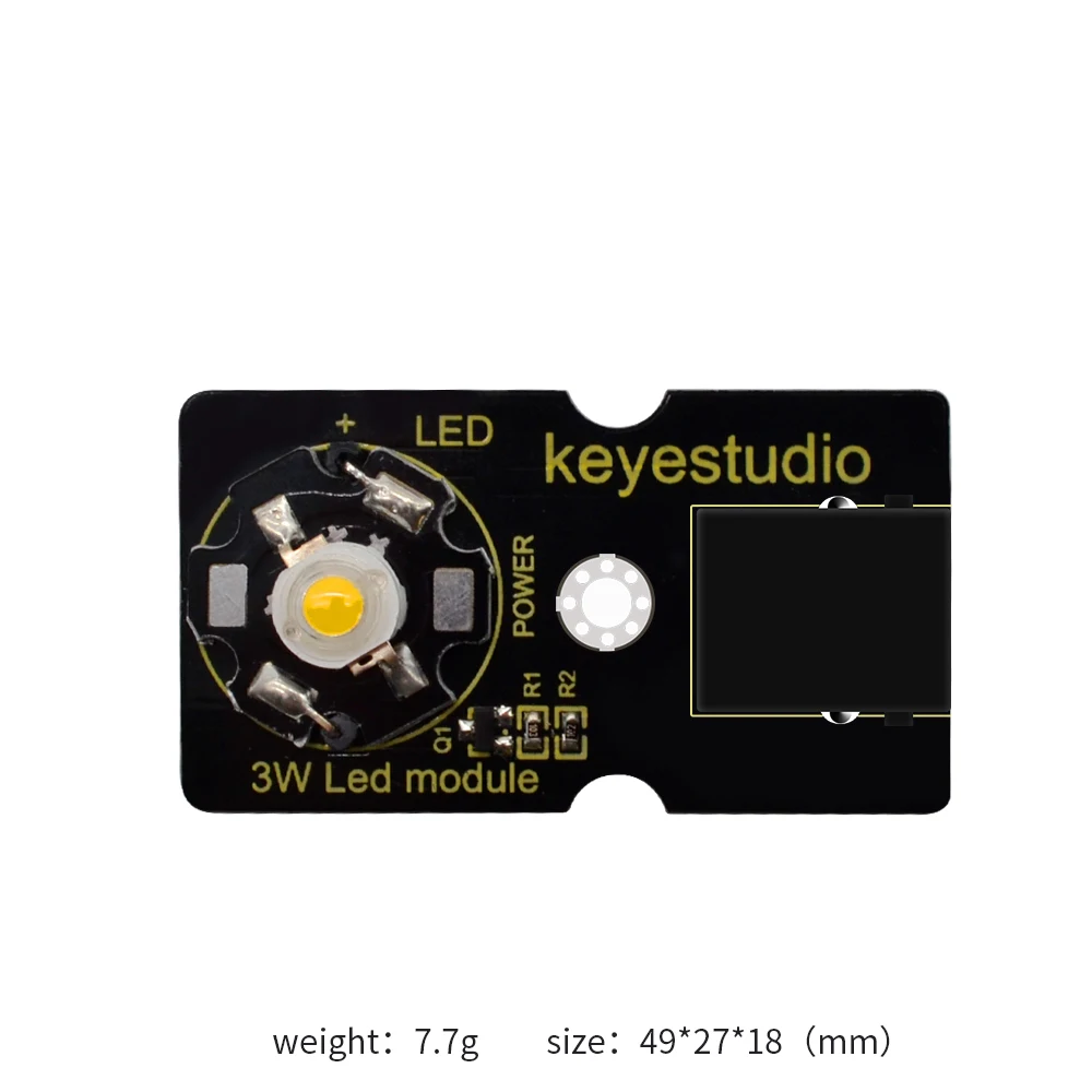 Светодиодный модуль Keyestudio EASY Plug 3W для Arduino