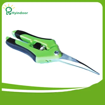 

Hydroponics Multi Purpose Curved Blade Scissor Micro Blade Scissor Pruning Tools Shears