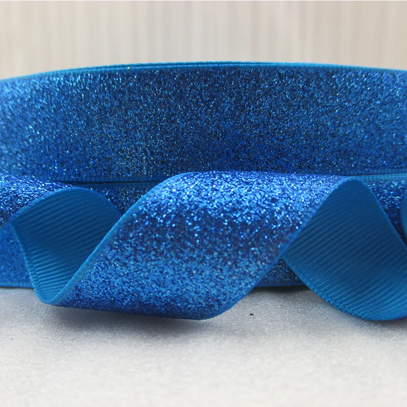 

(5yds per roll) 5Y17553 7/8"22mm glitter high quality printed polyester ribbon, DIY handmade materials, wedding gift wrap