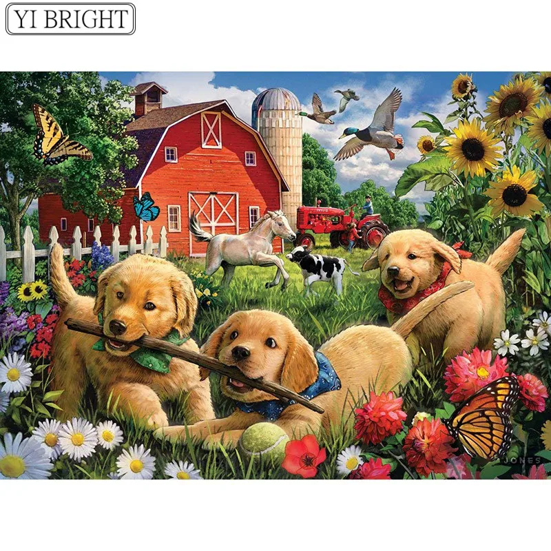 Farmyard Puppies