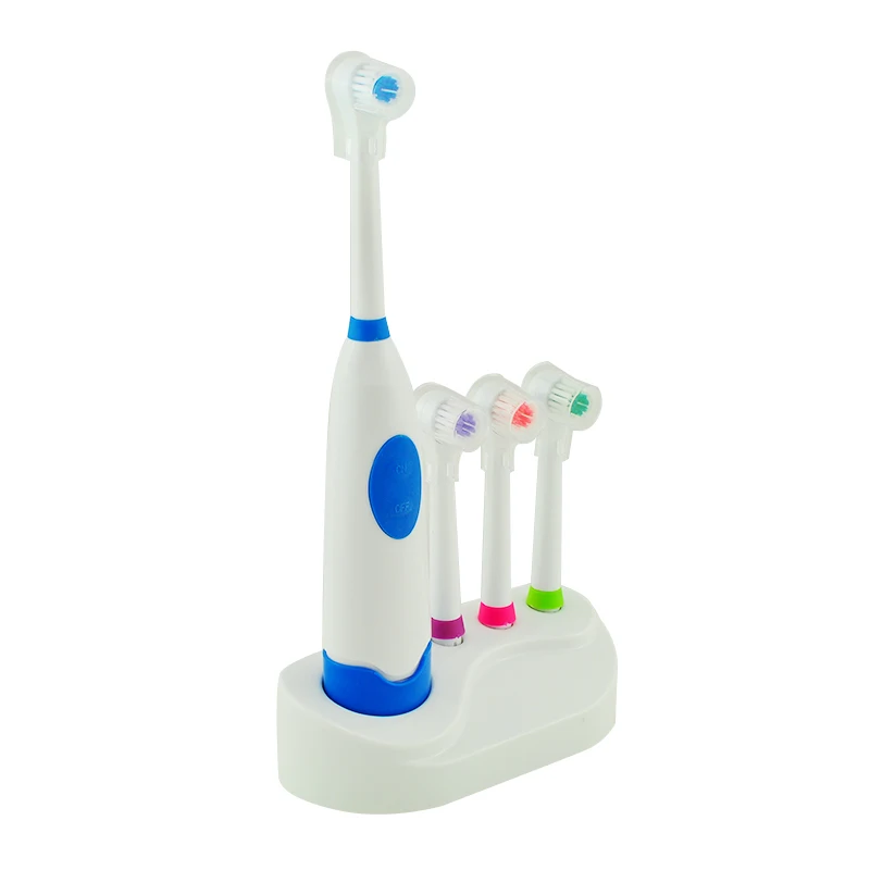 Электрическая зубная щетка Vitality для взрослых перезаряжаемая зубная щетка головки 3 замены