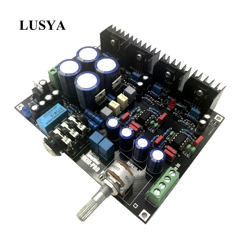 Lusya HIFI A1 усилитель для наушников AMP Dual 12 15V Reference Beyerdynamic аудио T0286 0287|Усилители