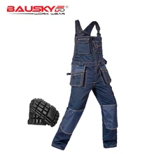 Высокое качество Мужские Рабочие Комбинезоны многофункциональные карманы комбинезоны Рабочая форма нагрудник спецодежда Рабочая одежда