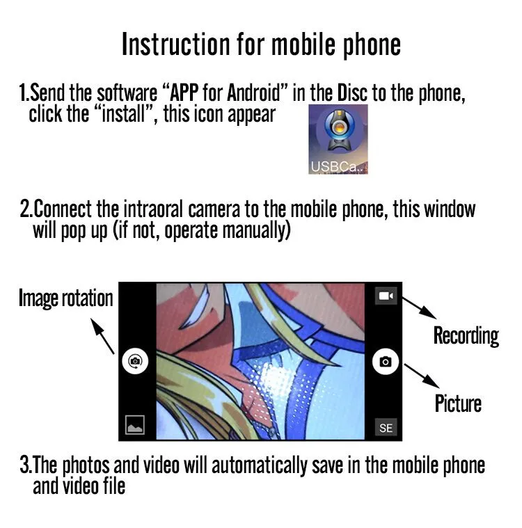 instruction of mobile phone