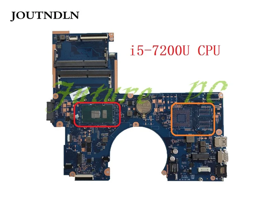 JOUTNDLN для HP Pavilion 15-AU материнская плата ноутбука 901574-601 901574-001 DAG34AMB6D0 DDR4 W/i5-7200U |