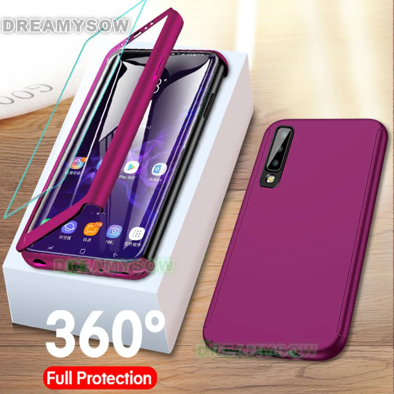 

Luxury 360 Full Cover Case For Samsung S6 S7 S8 S9 S10 Plus 5G Shockproof Case For Samsung A50 A70 A40 A30 A20E A10 M20 M10 Capa
