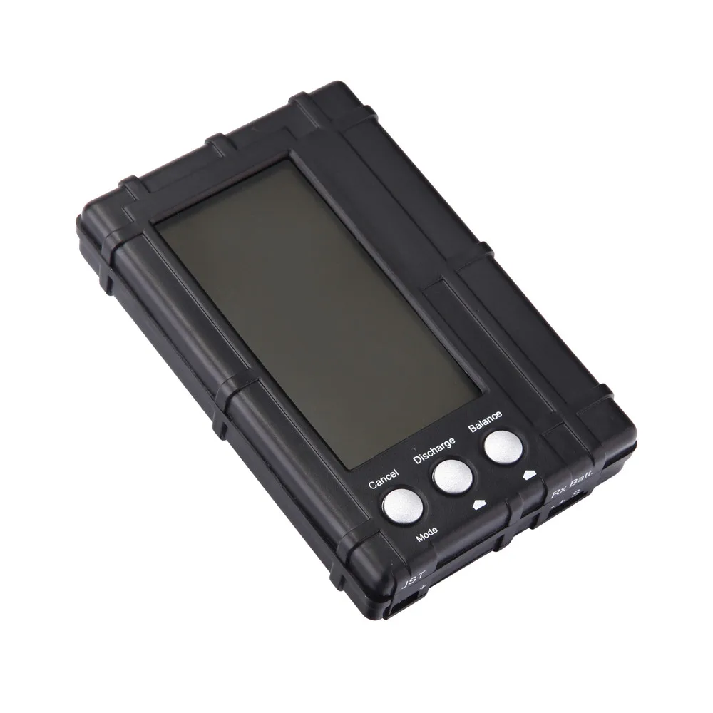 

1pcs 3 in 1 Battery Balancer Li-Polymer/Li-Fe 2-6 cell balancing and discharging JST connector LCD screen