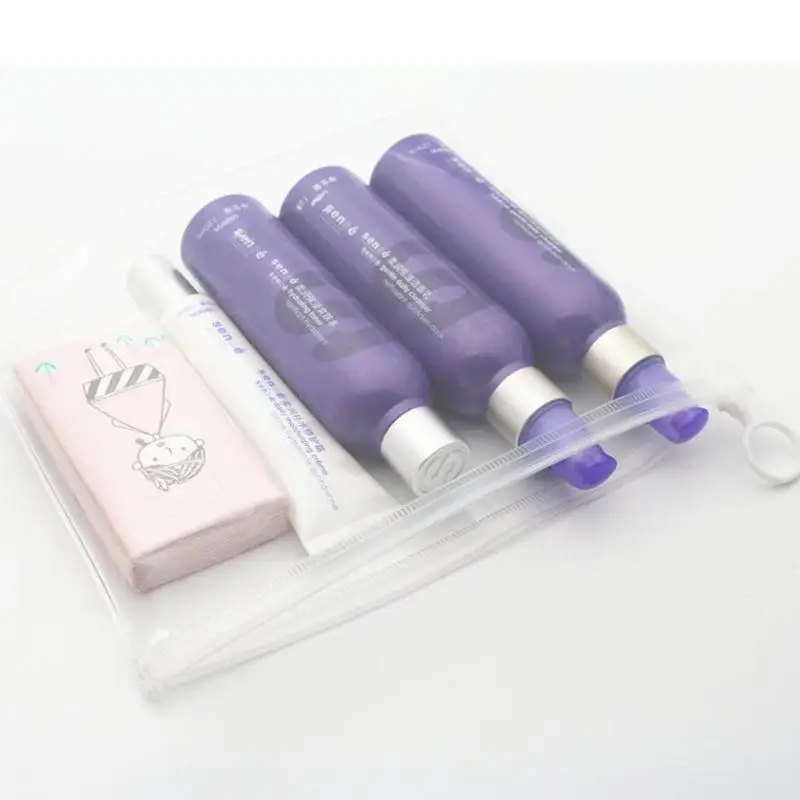 إيفا حقيبة شفافة بسحّاب السفر المحمولة ماكياج المنظم حقيبة التخزين مستحضرات التجميل غسل جيب زجاجة الحقيبة السفر المنظم جديد