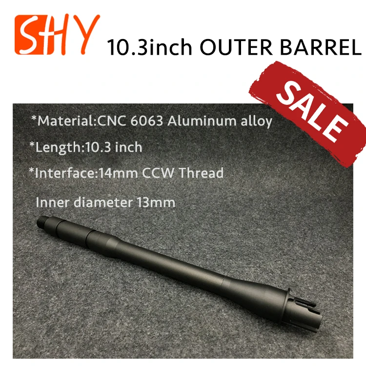 

JingMing J9 Gen9 Kublai K1 Water Gel Ball Blaster AEG Airsoft MK18mod0 CQBR 10.3 Inch Barrel Metal Outer Tube
