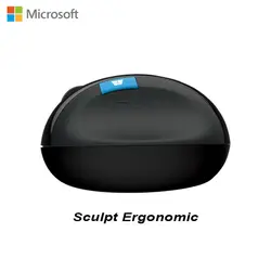 Microsoft Sculpt эргономичный Blueshin технология Bluetooth 4,0 2,4 точек на дюйм интерфейс 1000 ГГц Nano приемник беспроводной мышь для ноутбука