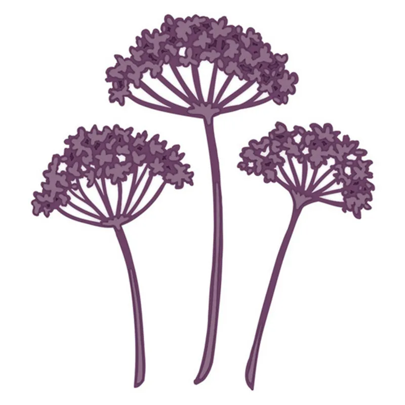 

Ufurty Dandelion vegetation Flower Metal Cutting Dies Cut DIY Craft Dies Scrapbooking for DIY Alubm Photo Card Cuts Decorations