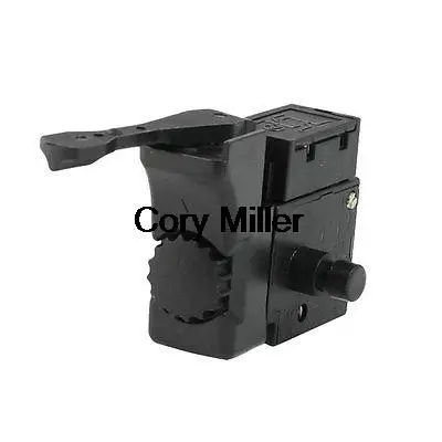 

Lock on Power Tool Electric Hand Drill Speed Control Trigger Switch 250VAC 4A