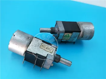 

[VK] 1615 quadruple potentiometer 5K handle length 20MM round motor can not be used switch