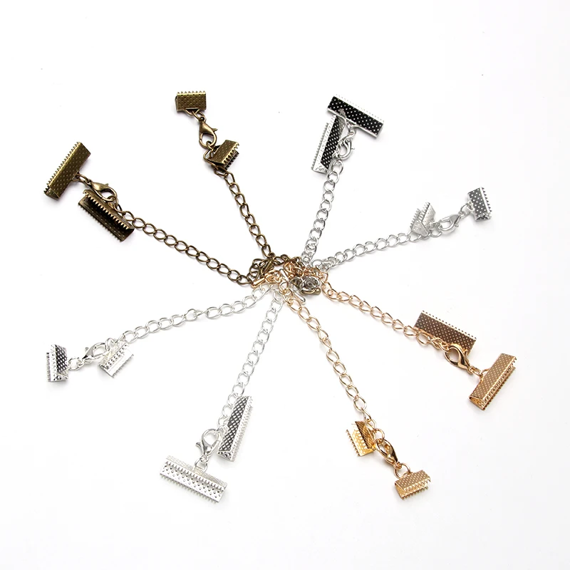 5//10//20Pc CUIR TRESSE Bracelet Corde Cordon Bracelet homard fermoir Craft Making À faire soi-même