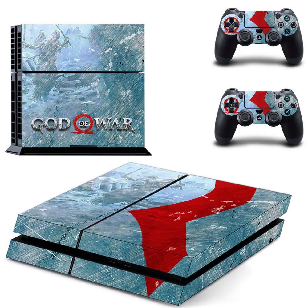 Игра God of War 4 PS4 кожи Стикеры наклейка для sony Игровые приставки 4 консоли и 2 контроллера Скины PS4 Стикеры s винил аксессуар