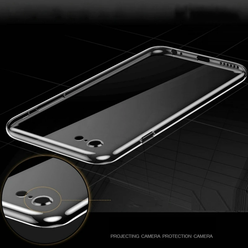 

Case for iphone 7 7s plus iphone 6 6S 5 5s SE Thin Case Transparent Silicon Clear Transparent Soft TPU Cover 50pcs/lot Wholesale