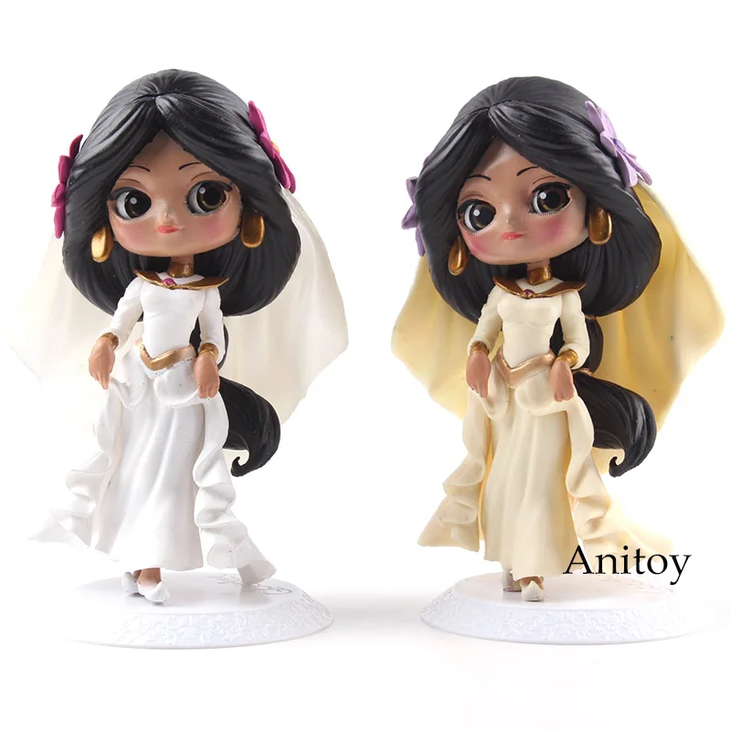 

QPosket Q Posket Characters Aladdin Jasmine Figures Dreamy Style PVC Action Figure Toys Collectible Model Toy