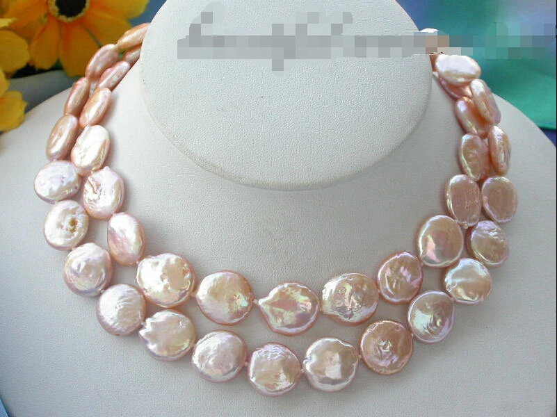 

Free shipping >>>>>>Z3542 3row 10mm white round CULTURED PEARL necklace mabe clasp