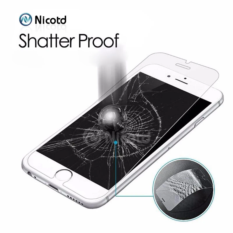 Tempered Glass For iPhone X XS Screen Protective Film For iPhone XS MAX 5 5S SE 8 Glass Protector For iPhone 7 plus 6 6s 8 plus (8)