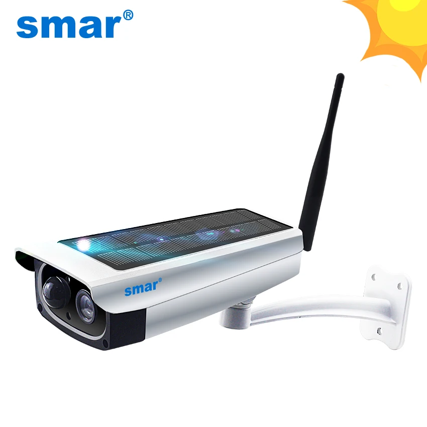  Smar Outdoor Waterproof Security Solar Camera 1080P Wifi Wireless IP Camera Mobile Phone Remote Con