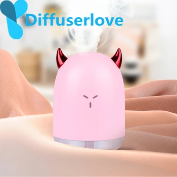 

Diffuserlove 260ML Ultrasonic Air Humidifier Aroma Essential Oil Diffuser for Home USB Fogger Mist Maker with LED Night Lamp