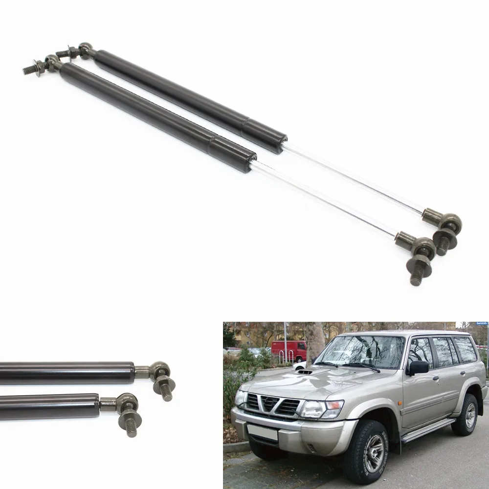 2pcs Auto Hood Gas Struts Shock Struts Lift Supports for Nissan