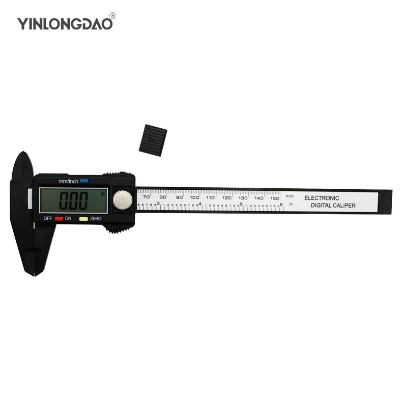 0-150mm Electronic Digital Vernier Caliper Carbon Fiber Vernier Caliper  Gauge Micrometer Hand Measuring Tool Hand Tool  Set
