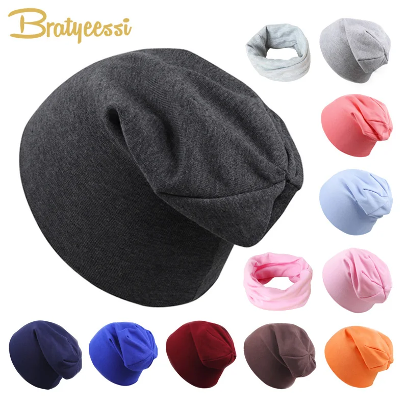 Fashion Baby Hat For Boy Hip Hop Children Hat For Girls Elastic Winter Baby Beanie Kids