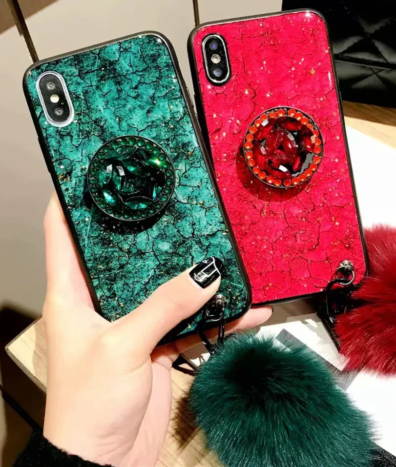 Мягкий чехол из ТПУ для Huawei P20 Lite силиконовый с шариком волос P 20 Pro lite телефона Nova 3e