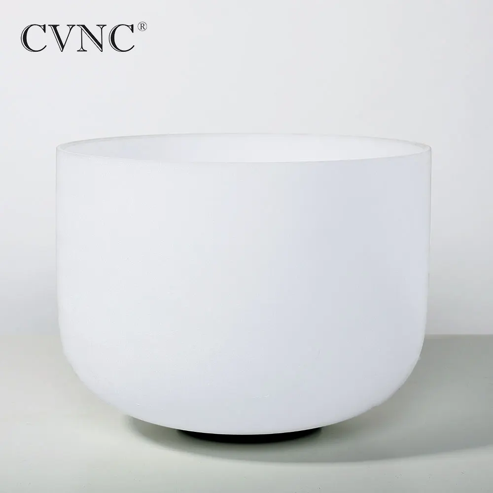 

CVNC 7inch Note C# / D# / F#/ G# / A# Frosted Quartz Crystal Singing Bowl