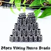 Beier 316L stainless steel 1pcs Viking Runes Beads DIY Accessory Charms Beads Findings for Bracelets for Pendant Necklace LP001 ► Photo 1/6