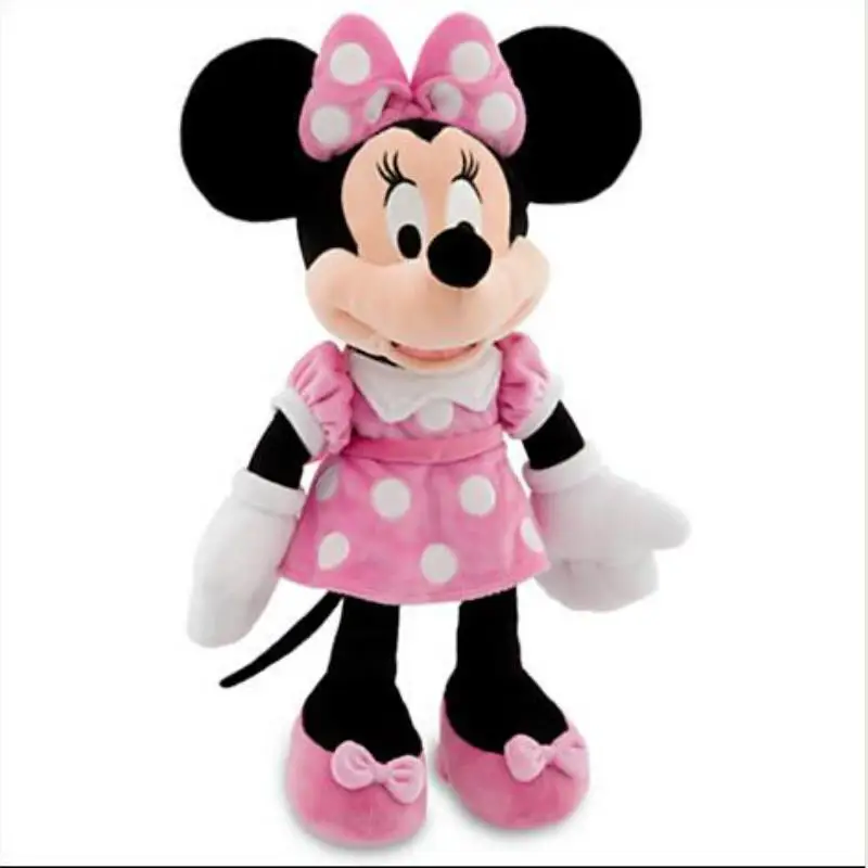 Baratos Nuevo juguete de Minnie Mouse 48cm Minnie peluche rosado animales novia y Chico juguetes regalos de navidad regalo de San Valentín