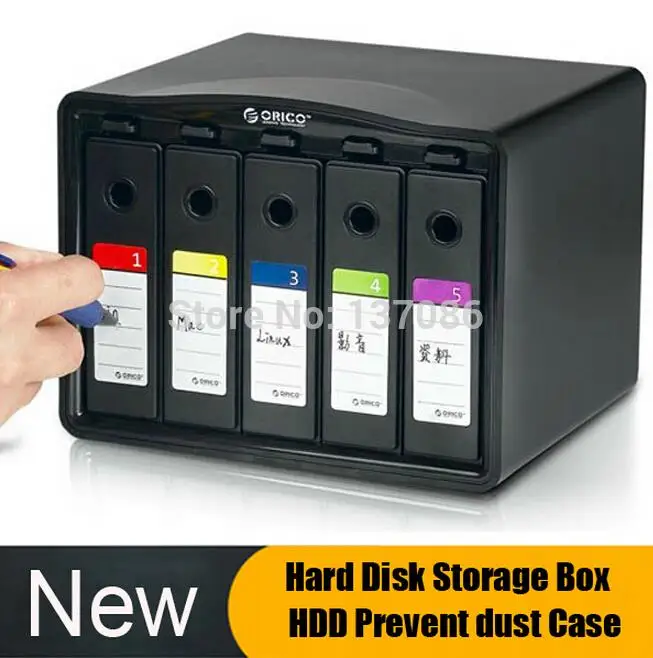 Orico 3.5 external hard drive storage box hard drive protection box