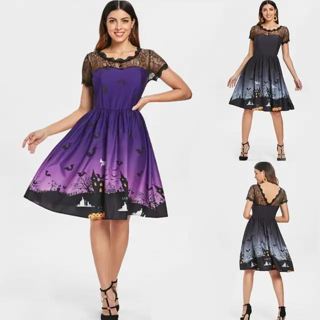 Short Purple Dresses