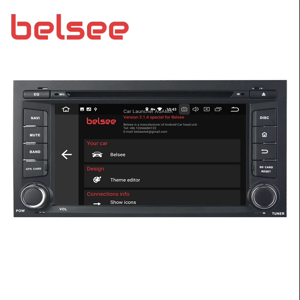 Belsee for Seat Leon 2013 2016 Android 9 0 Автомобильная Радио стерео Автомагнитола gps навигация dvd